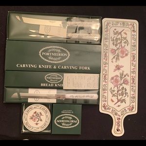 Portmeirion 5 peice set. Brand new. Purchased in Bermuda.